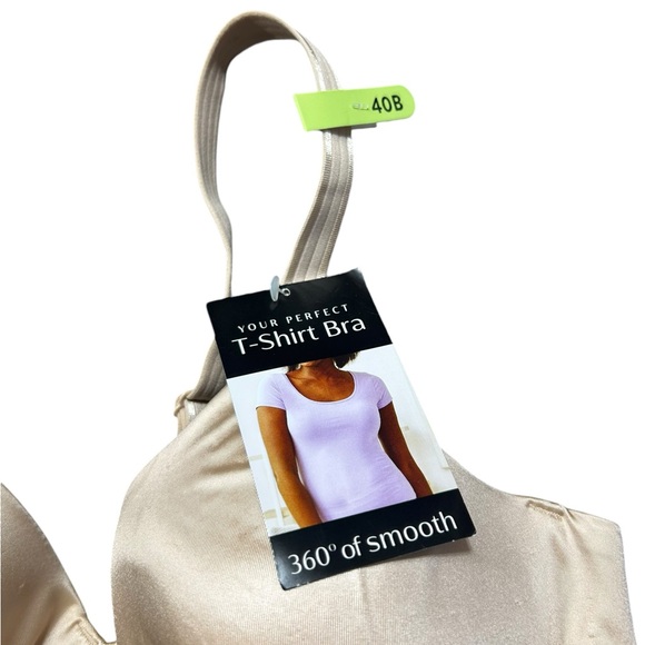 BALI Womens One Smooth U Smoothing & Concealing t shirt Bra, Style DF3W11. NWT - Picture 8 of 10